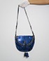 Sequin Safety Pin Crossbody, front view